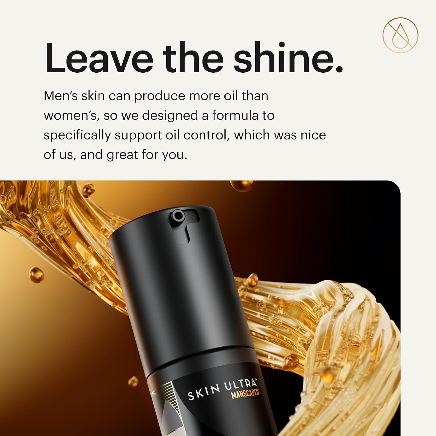 image:imageMANSCAPED Skin Ultra Brightening Serum Mens Vitamin C Face Serum Formulated to Improve Skin Tone ampamp Help Reduce Appearance of Wrinkles Infused with Licorice Root ampamp Niacinamide 1 fl oz1 Fl Oz Pack of 1