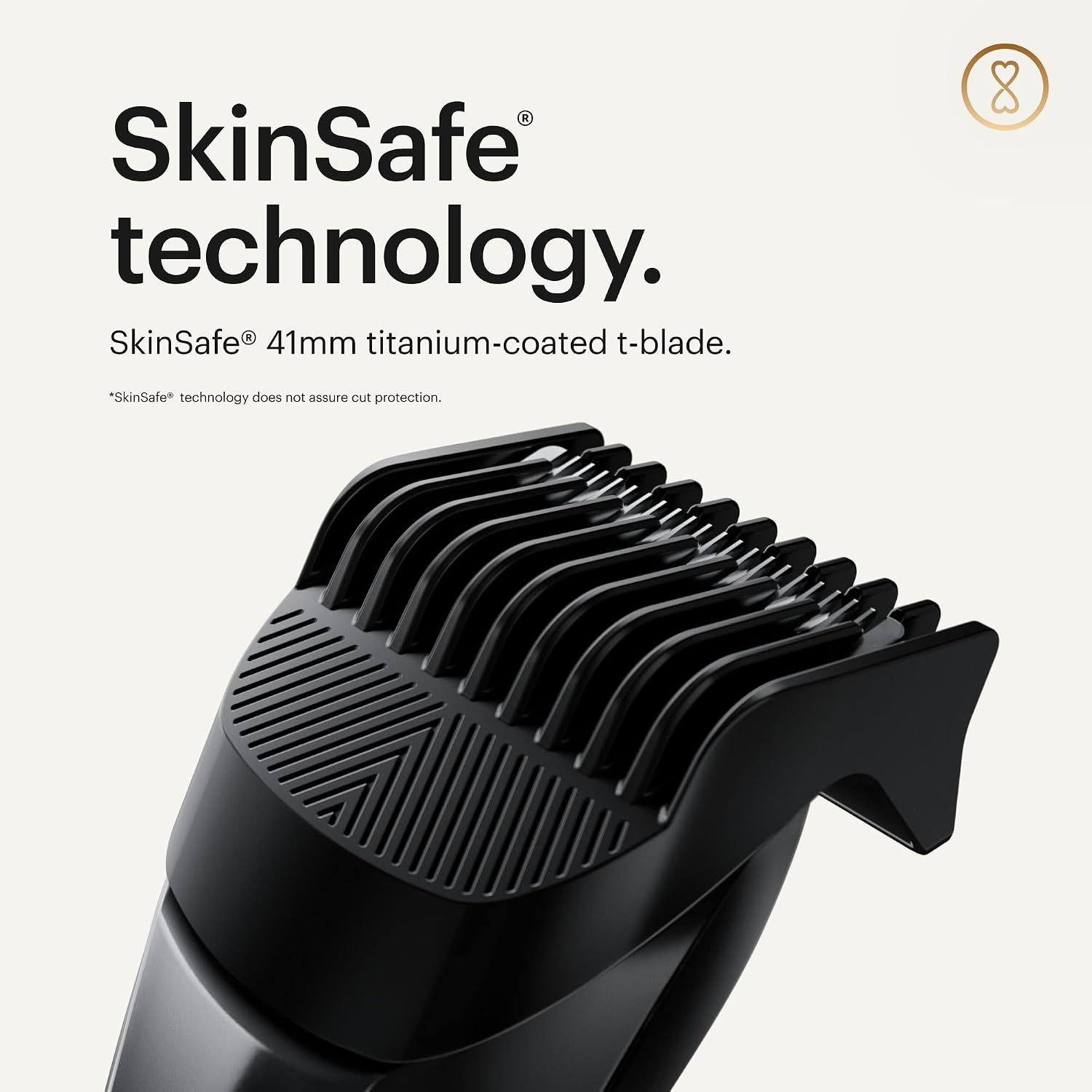 image:imageMANSCAPED The Beard Hedger Premium Mens Beard Trimmer 20 Length Adjustable Blade Wheel Stainless Steel TBlade for Precision Facial Hair Trimming Cordless Waterproof WetDry Clipper
