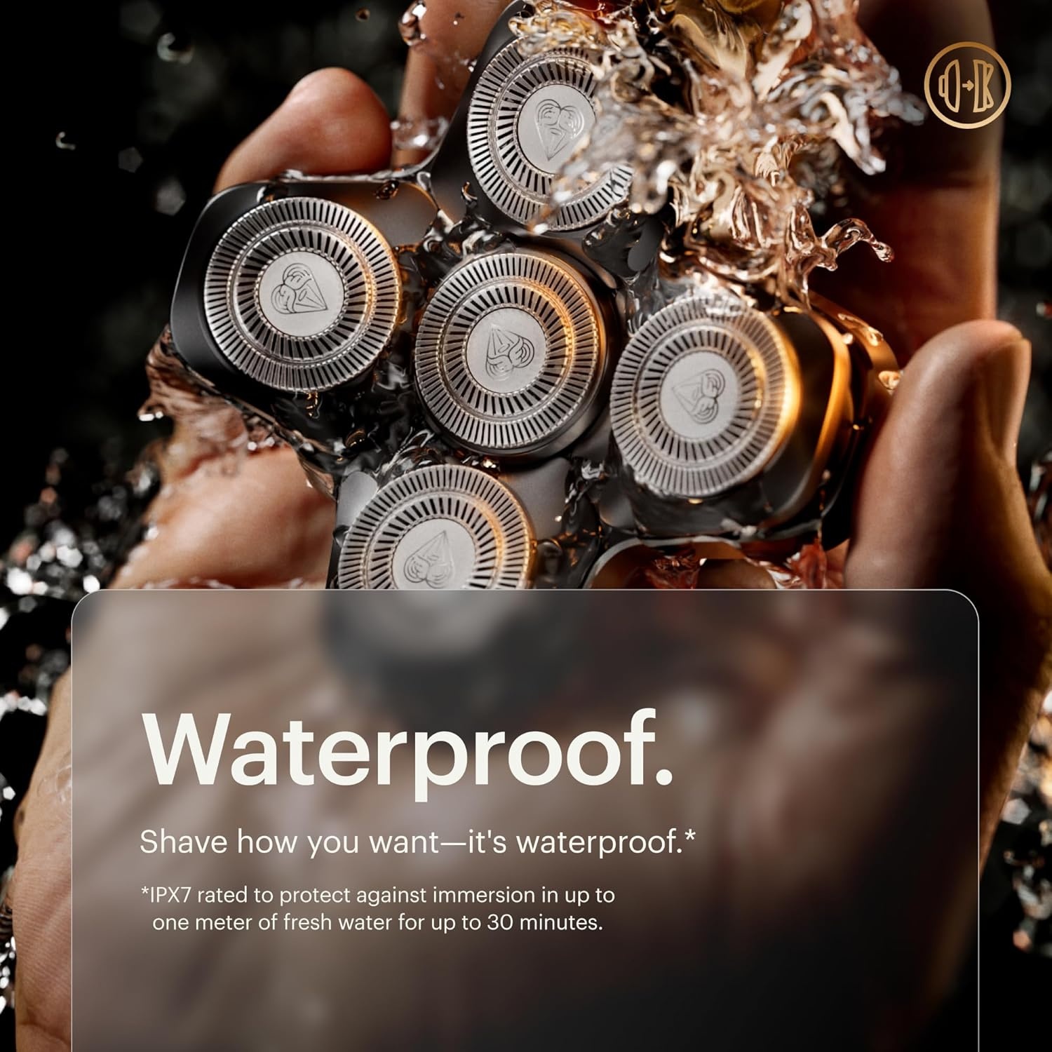 image:imageMANSCAPED The Dome Shaver PRO Head Shaver for Bald Men Five Rotary Blade Design with SkinSafe ampamp FlexAdjust Technology Waterproof USBC ampamp Wireless Charging Compatible with Travel LockThe Dome Shaver PRO