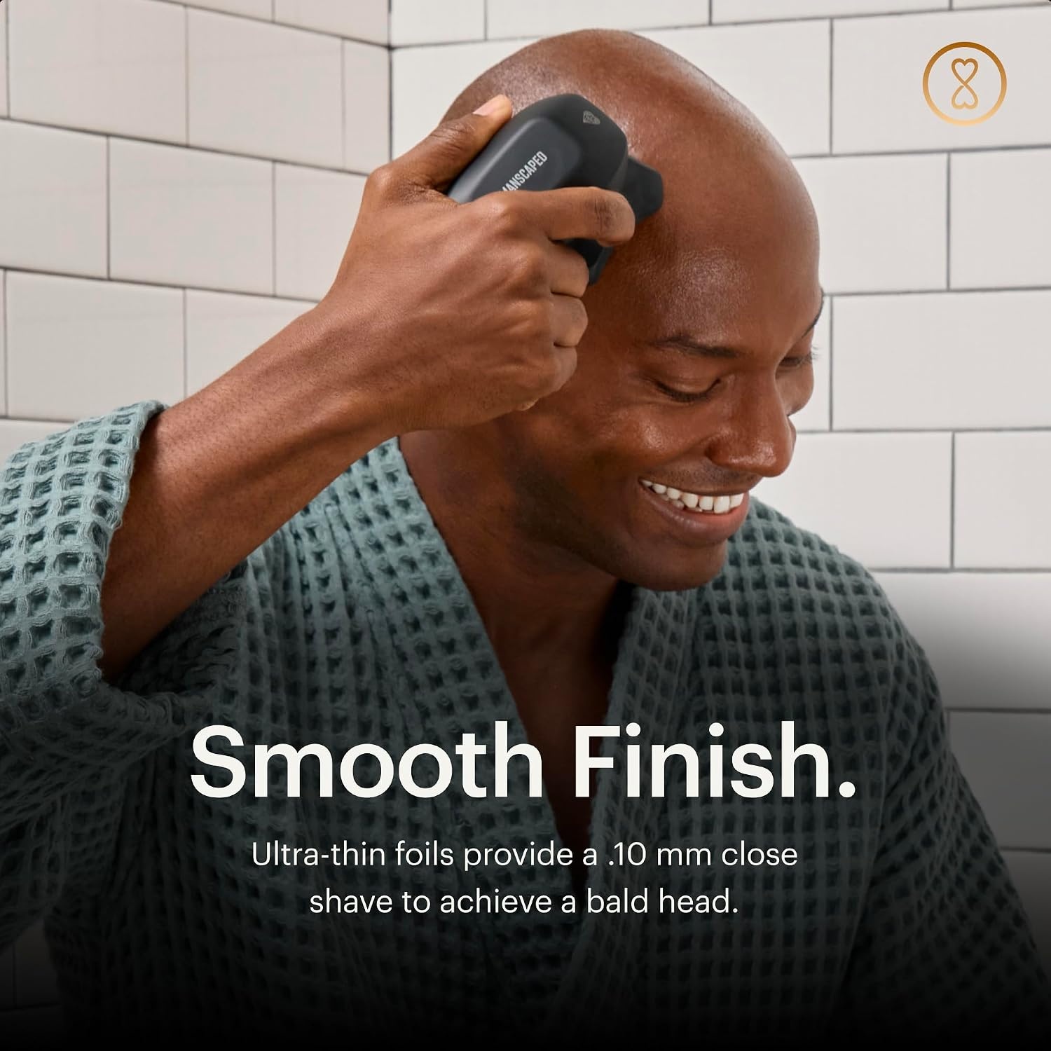 image:imageMANSCAPED The Dome Shaver PRO Head Shaver for Bald Men Five Rotary Blade Design with SkinSafe ampamp FlexAdjust Technology Waterproof USBC ampamp Wireless Charging Compatible with Travel LockThe Dome Shaver PLUS