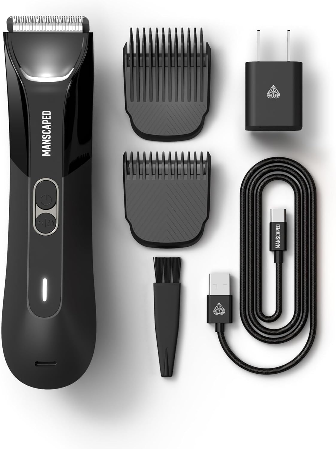 image:imageMANSCAPED The Lawn Mower 40 Electric Groin Hair Trimmer Replaceable SkinSafe Ceramic Blade Heads Waterproof WetDry Clippers Rechargeable Wireless Charging Male Hygiene Grooming RazorThe Lawn Mower 40 PRO