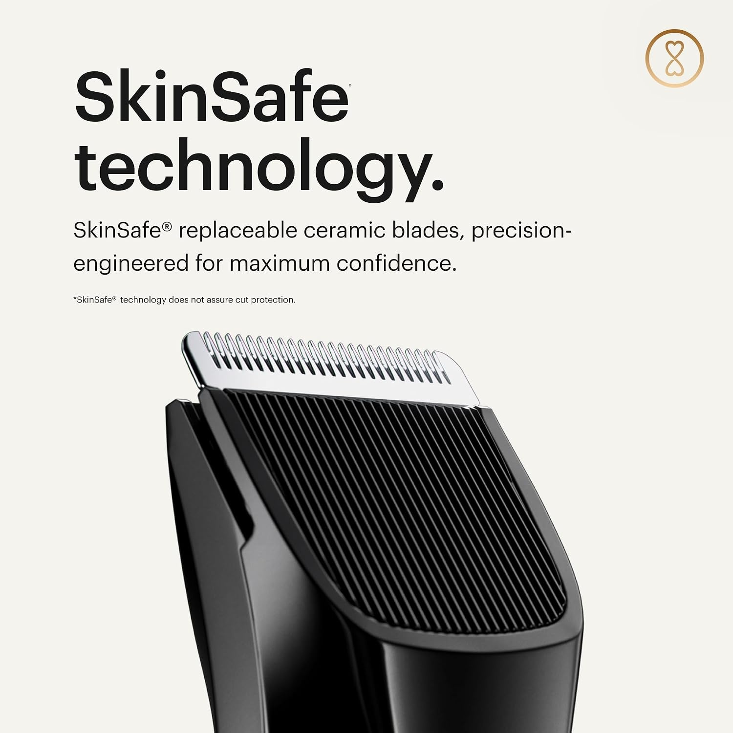 image:imageMANSCAPED The Lawn Mower 40 Electric Groin Hair Trimmer Replaceable SkinSafe Ceramic Blade Heads Waterproof WetDry Clippers Rechargeable Wireless Charging Male Hygiene Grooming RazorThe Lawn Mower 40