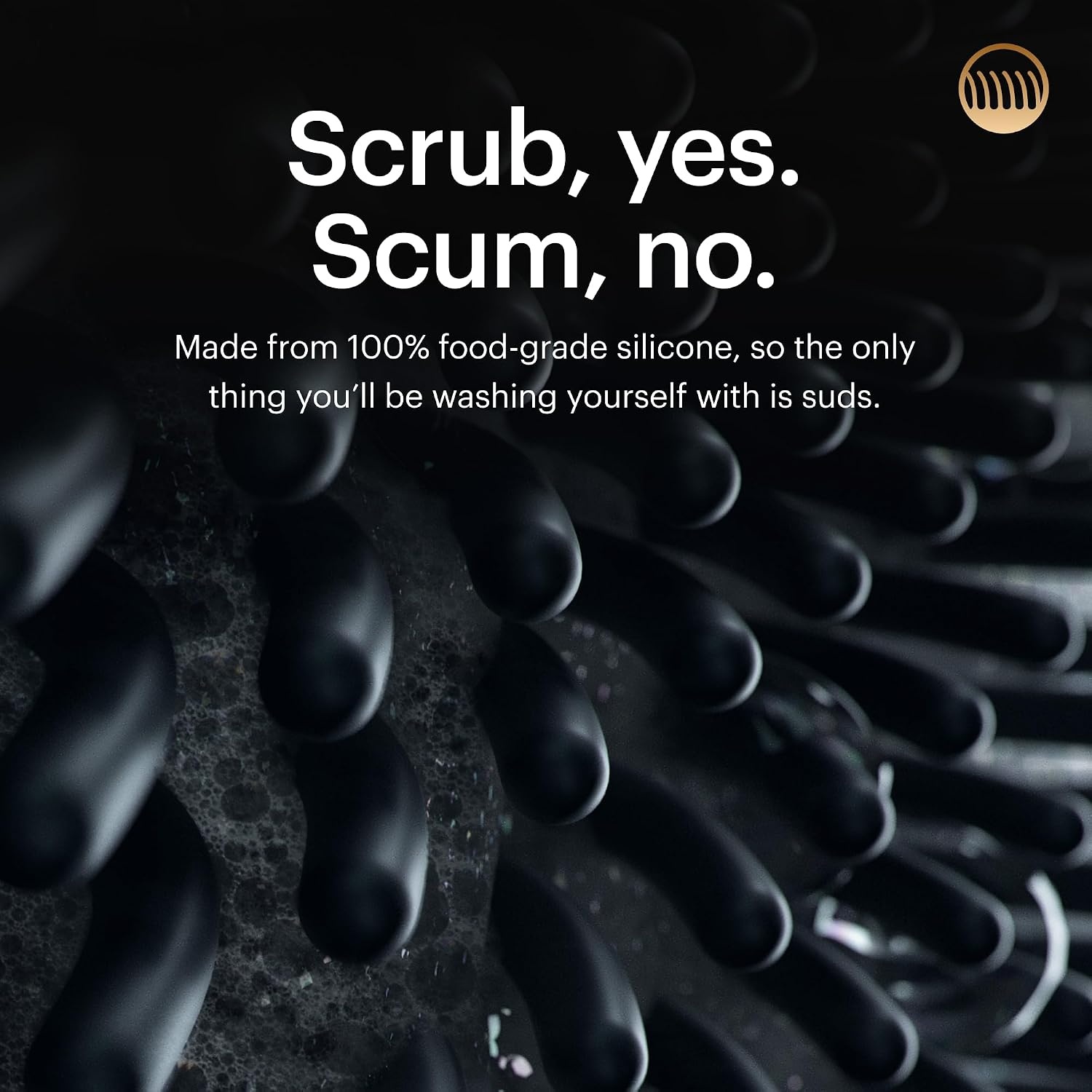 image:imageMANSCAPED The Scalp Buffer Mens Silicone Head Scrubber Premium Cleansing ampamp Exfoliating Hair Brush Ergonomic Handheld Design for Gentle Scalp Massage 1PackBody Buffer