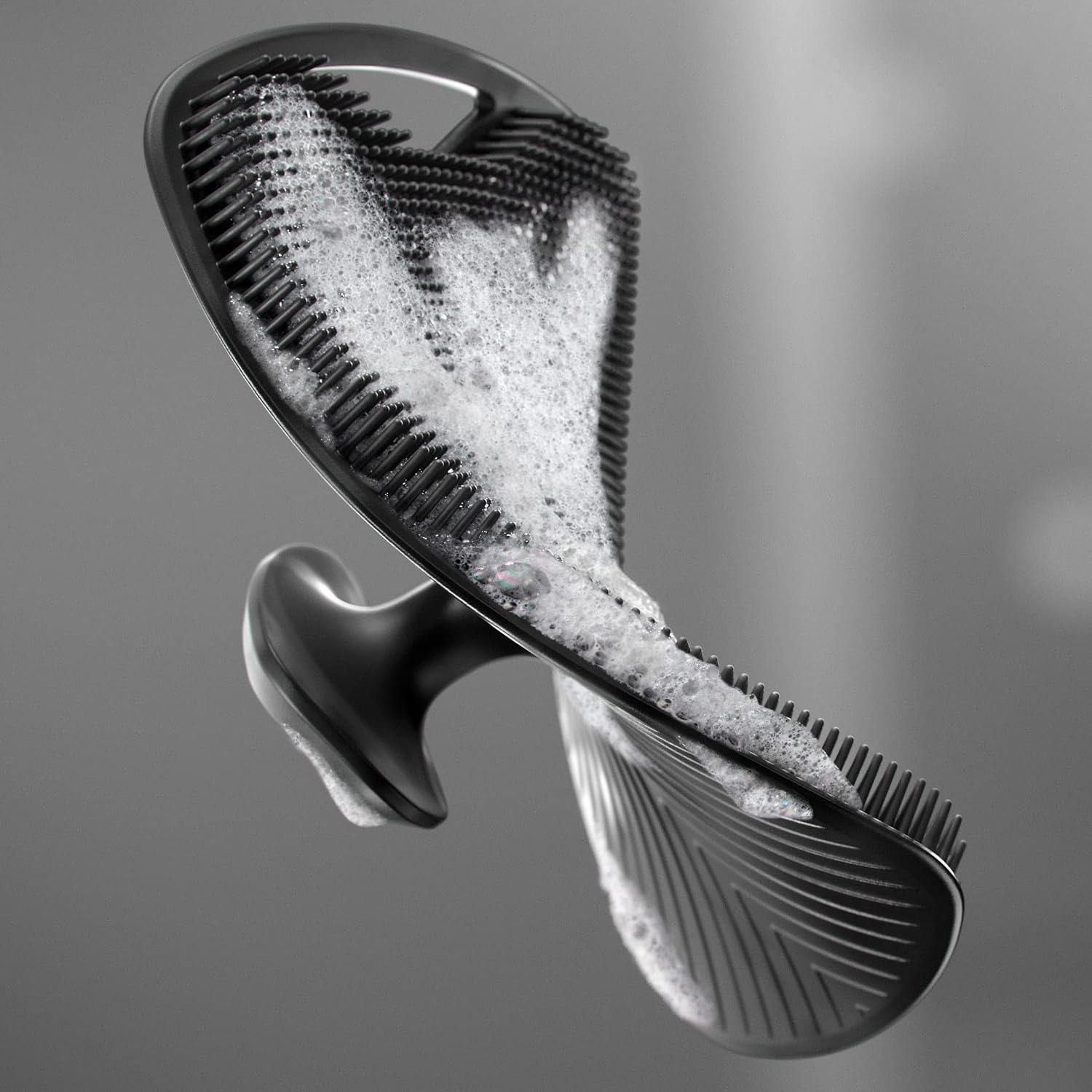 image:imageMANSCAPED The Scalp Buffer Mens Silicone Head Scrubber Premium Cleansing ampamp Exfoliating Hair Brush Ergonomic Handheld Design for Gentle Scalp Massage 1PackBody Buffer