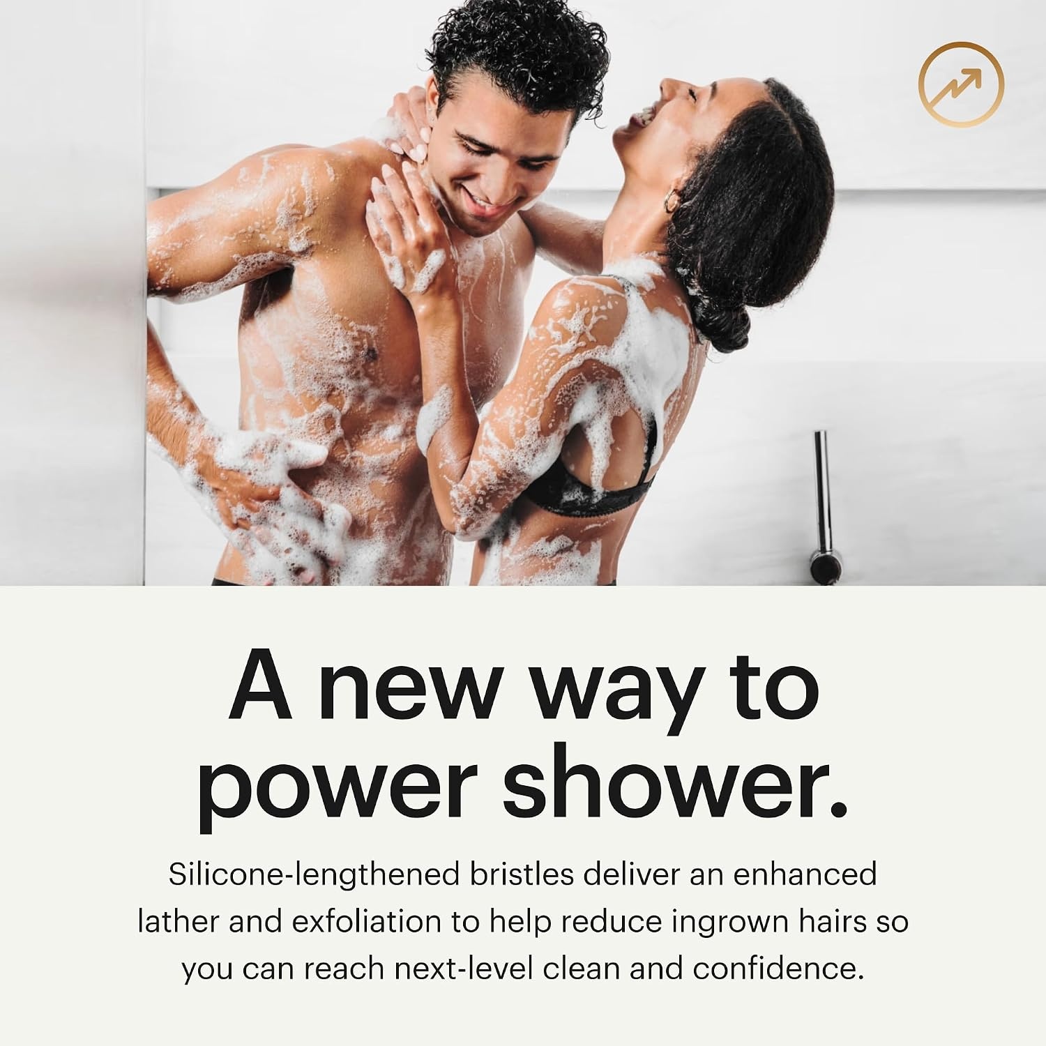 image:imageMANSCAPED The Scalp Buffer Mens Silicone Head Scrubber Premium Cleansing ampamp Exfoliating Hair Brush Ergonomic Handheld Design for Gentle Scalp Massage 1PackBody Buffer