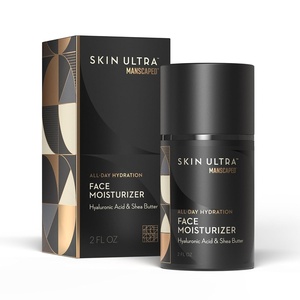 MANSCAPED® Skin Ultra™ Face Moisturizer – Men’s Daily Hydrating Skincare Lotion Infused with Hyaluronic Acid, Vitamin E & Shea Butter, Non-Greasy, Fast Absorbing, 2 fl oz(2 Fl Oz (Pack of 1))