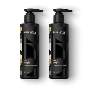 MANSCAPED® Skin Ultra™ Face Wash – Men’s Exfoliating Facial Cleanser Enriched with Ceramides for Hydrated, Soft, Smooth & Brighter Skin, AHA Complex for Exfoliation, Non-Irritating Formula, 6 fl oz(6 Fl Oz (Pack of 2))