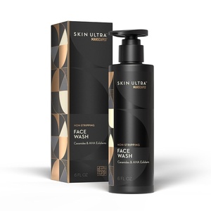 MANSCAPED® Skin Ultra™ Face Wash – Men’s Exfoliating Facial Cleanser Enriched with Ceramides for Hydrated, Soft, Smooth & Brighter Skin, AHA Complex for Exfoliation, Non-Irritating Formula, 6 fl oz(6 Fl Oz (Pack of 1))