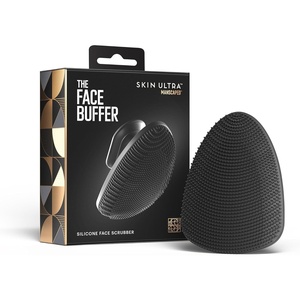 MANSCAPED® The Scalp Buffer Men’s Silicone Head Scrubber – Premium Cleansing & Exfoliating Hair Brush, Ergonomic Handheld Design for Gentle Scalp Massage (1-Pack)(Face Buffer)